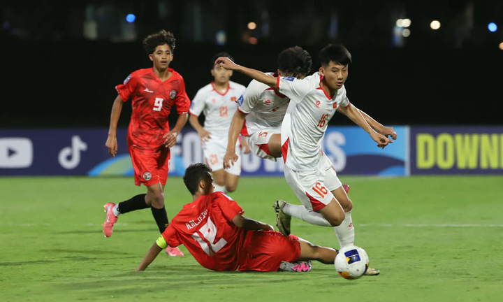 U17 Việt Nam đánh bại U17 Yemen ở trận ra quân. (Ảnh: VFF)