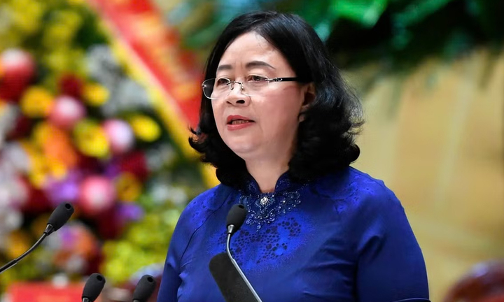 Bà Bùi Thị Minh Hoài tái đắc cử Chủ tịch Ủy ban Trung ương MTTQ Việt Nam khóa XI.