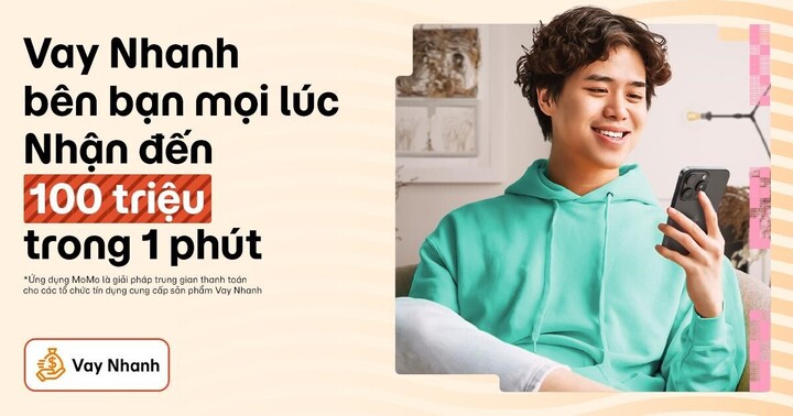 Vay Nhanh trên ứng dụng MoMo do các tổ chức tín dụng được phép cung cấp, minh bạch về điều kiện và công khai thông tin lãi suất trước khi người dùng ký hợp đồng.