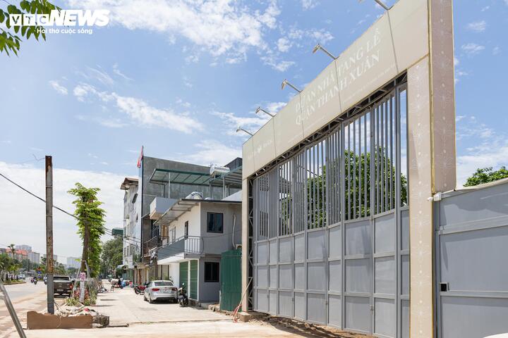 Hiện trạng khu đất ở Hà Nội dự kiến xây nhà tang lễ có 2 tháp tưởng niệm 13 tầng - 9