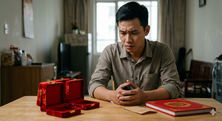 Vợ âm thầm đem hết tiền, vàng của hồi môn cho anh trai vay mà không bảo với tôi. (Ảnh minh họa: AI)