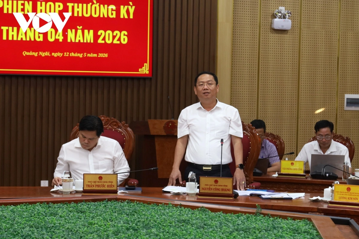 Ông Nguyễn Công Hoàng, Phó Chủ tịch UBND tỉnh Quảng Ngãi.