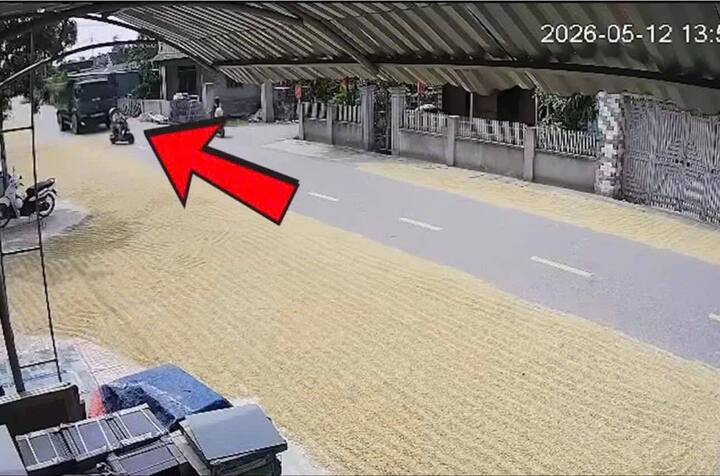 Hình ảnh trước khi xảy ra tai nạn khiến 2 người tử vong.