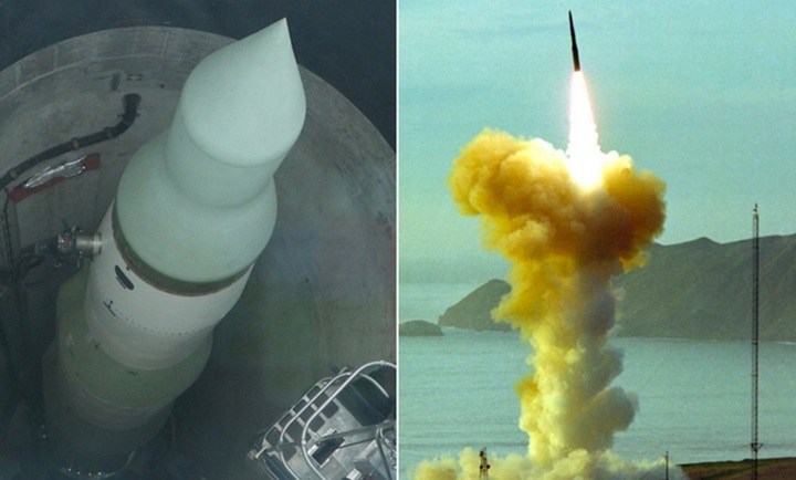 Tên lửa đạn đạo liên lục địa chiến lược Minuteman III của Lực lượng Không gian Mỹ. Ảnh Military Watch