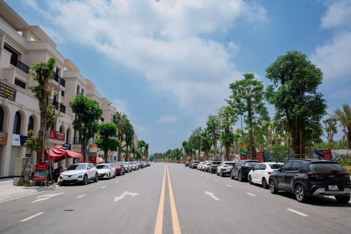 Tuyến shophouse tại phân khu The Legacy đã hoàn thiện, tối ưu cơ hội đầu tư dành cho chủ sở hữu (Nguồn ảnh: MBLand)