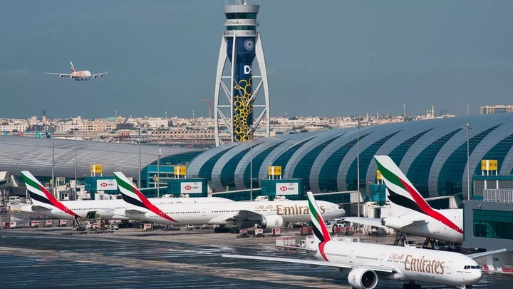 Sân bay quốc tế Dubai có lượng phát thải lớn nhất thế giới. (Ảnh: Euronews)