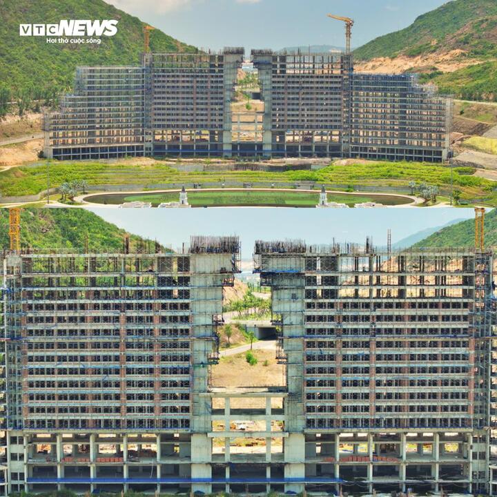 Các dự án thành phần như Chamm Legacy hiện thi công đến tầng 16 vẫn dang dở hay khu biệt thự Hollywood Hills mới chỉ hoàn thiện cơ bản hạ tầng đường lên và một số căn mẫu.