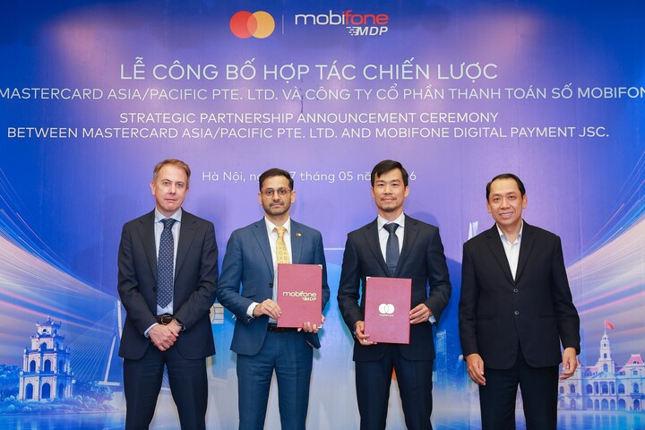 CTCP Thanh toán số MobiFone - MDP và Mastercard chính thức công bố hợp tác chiến lược.
