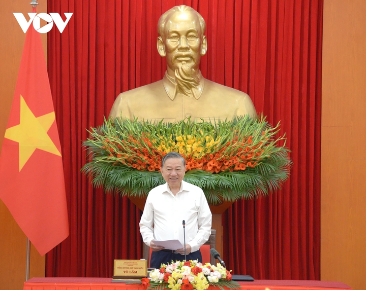 Tổng Bí thư, Chủ tịch nước Tô Lâm.