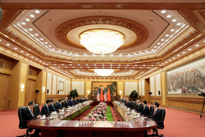 Toàn cảnh buổi hội đàm ngày đầu tiên (Ảnh: Reuters)