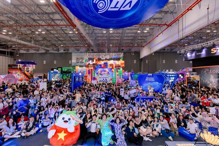 Không khí sôi động tại Vietnam GameVerse 2026.