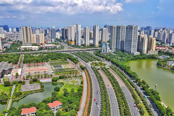 Các trục vành đai, cao tốc hướng tâm và hành lang phát triển liên vùng sẽ đóng vai trò “xương sống kỹ thuật” của toàn bộ cấu trúc không gian đô thị Hà Nội