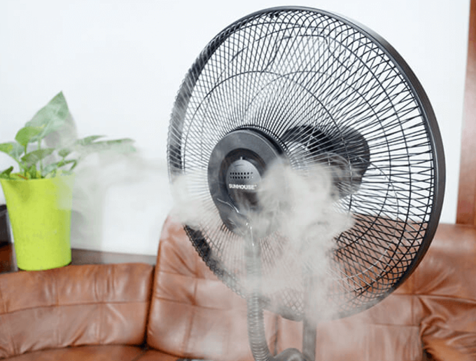 Béc phun (đầu phun sương) dễ bị bỏ qua khi vệ sinh. (Ảnh: META)