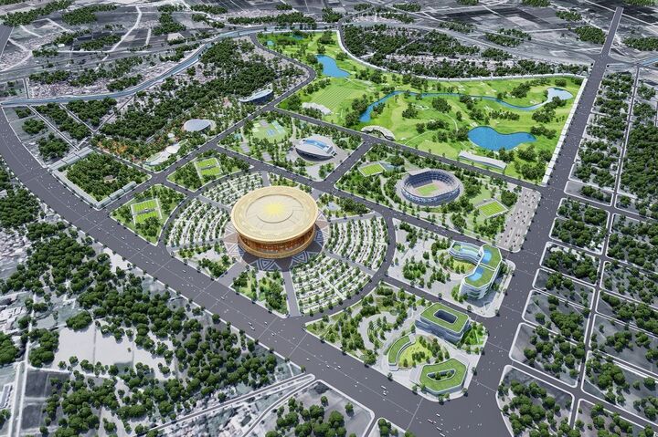 Khi đi vào vận hành, Khu đô thị Thể thao Quốc tế Hà Nội sẽ góp phần nâng cao vị thế Thủ đô Hà Nội trên bản đồ thể thao - văn hóa châu lục và quốc tế.