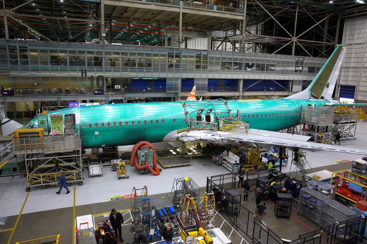 Một máy bay 737 MAX tại nhà máy của Boeing ở Renton, bang Washington, Mỹ, ngày 15/4/2026. (Ảnh tư liệu: Reuters/Genna Martin)
