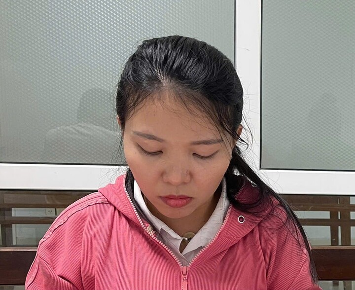 Bị can Phan Thị Tâm. (Ảnh: C.A)