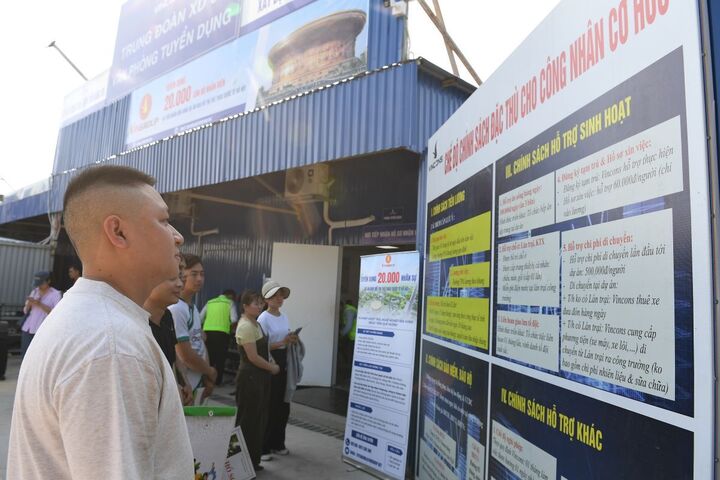 Người dân chen chân đăng ký việc làm tại siêu dự án KĐT Thể thao Quốc tế Hà Nội - 4