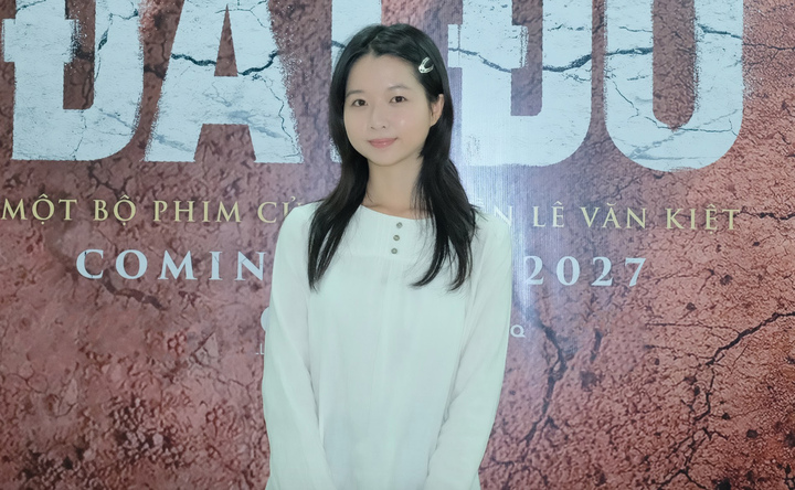 Diễn viên Lâm Thanh Mỹ đến tham gia buổi thử vai.