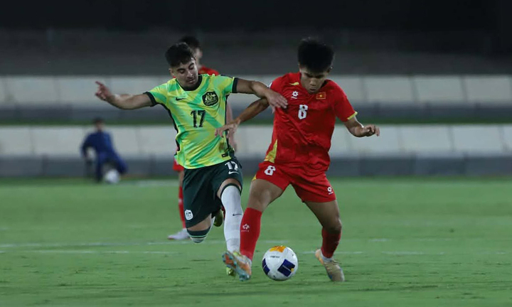 U17 Việt Nam dừng bước ở tứ kết giải U17 châu Á 2026. (Ảnh: VFF)