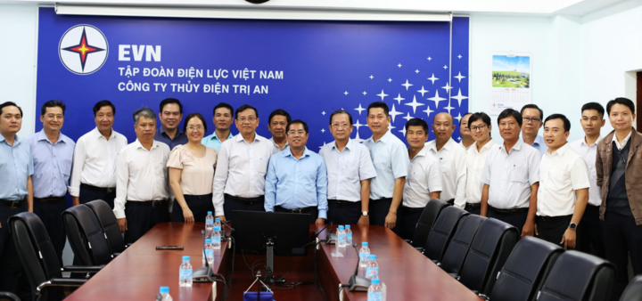 SAWACO hợp tác với Công ty Thủy điện Trị An.