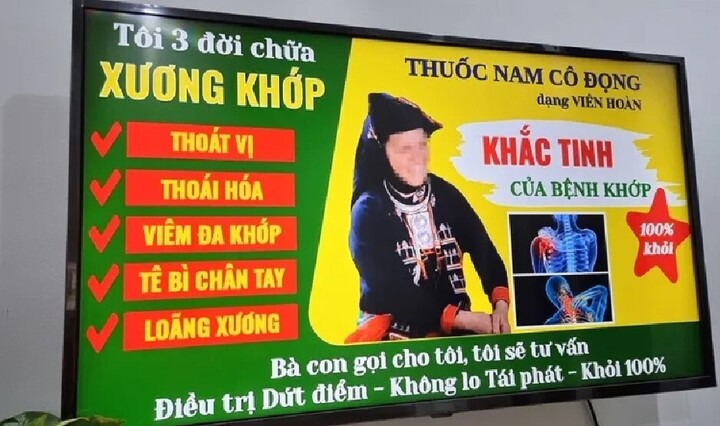 Cảnh báo quảng cáo thổi phồng về khám chữa bệnh y dược cổ truyền.