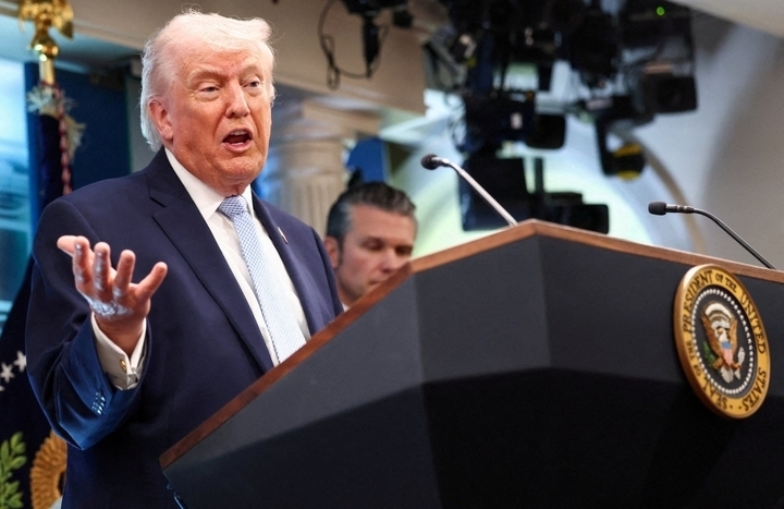 Tổng thống Mỹ Donald Trump. (Ảnh: Reuters)