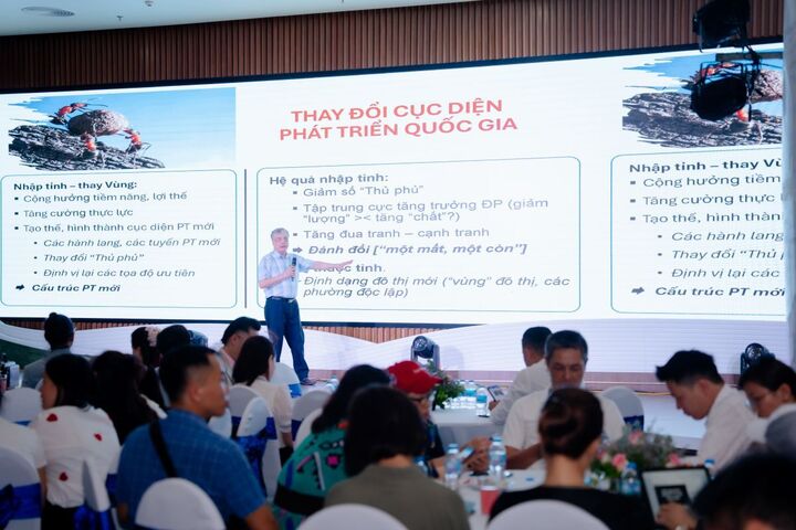 PGS.TS Trần Đình Thiên cho rằng quy hoạch các trung tâm hành chính mới, tác động mạnh tới bộ mặt đô thị và thị trường BĐS.
