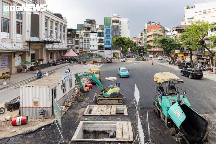 Hiện trạng loạt dự án chống ngập ở nội đô Hà Nội trước hạn về đích 30/5 - 7