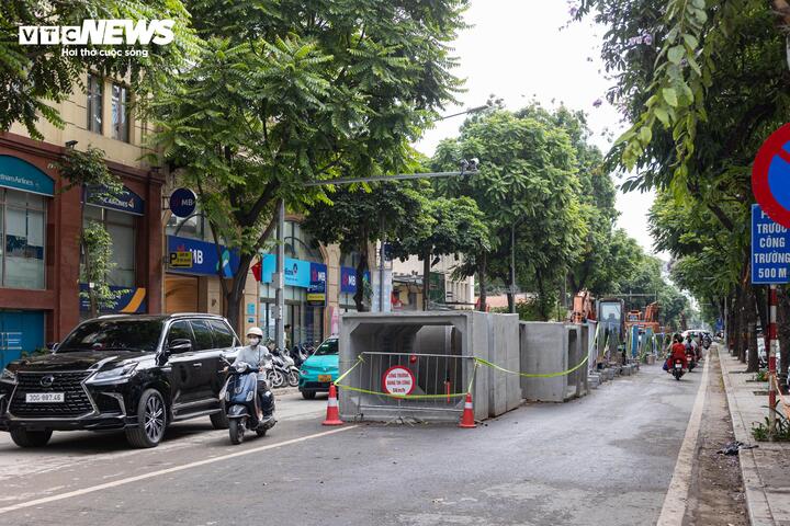 Hiện trạng loạt dự án chống ngập ở nội đô Hà Nội trước hạn về đích 30/5 - 16