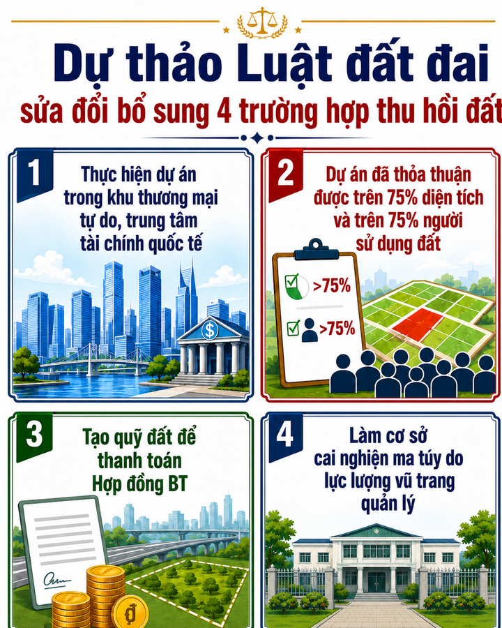 Sửa Luật Đất đai 2024: Chuyên gia đề xuất 'không phải lúc nào cũng thu hồi đất' - 1