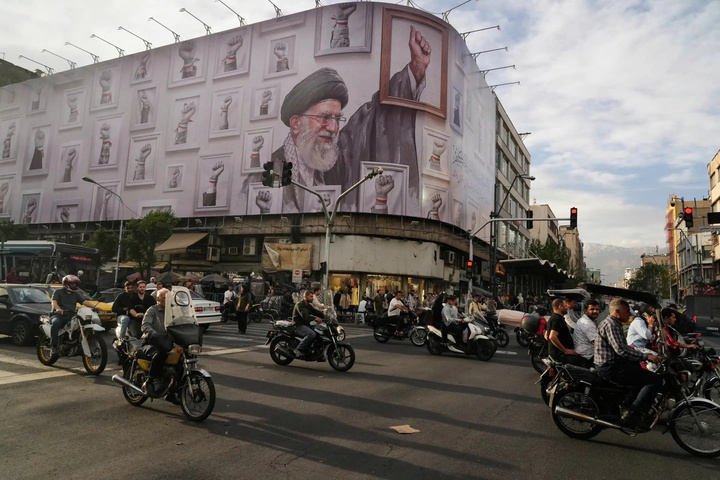 Bên trong thủ đô Tehran, Iran. (Ảnh: AP)