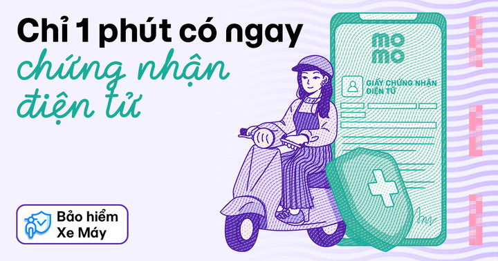 Giấy chứng nhận bảo hiểm xe máy điện tử được lưu trực tiếp trên điện thoại, xuất trình mọi lúc khi cần. (Ảnh minh họa)