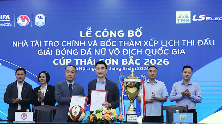 Có 7 đội bóng tham dự giải nữ VĐQG - cúp Thái Sơn Bắc 2026.