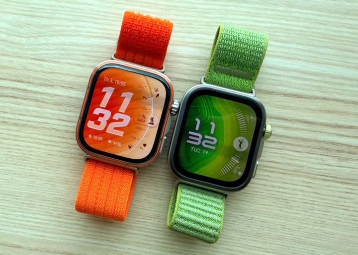 Phần viền bezel của WATCH FIT 5 Pro mỏng hơn đáng kể so với thế hệ tiền nhiệm.