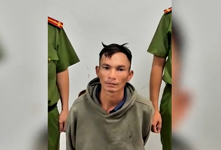 Lê Dương Nghĩa tại Công an (ảnh: CACC)