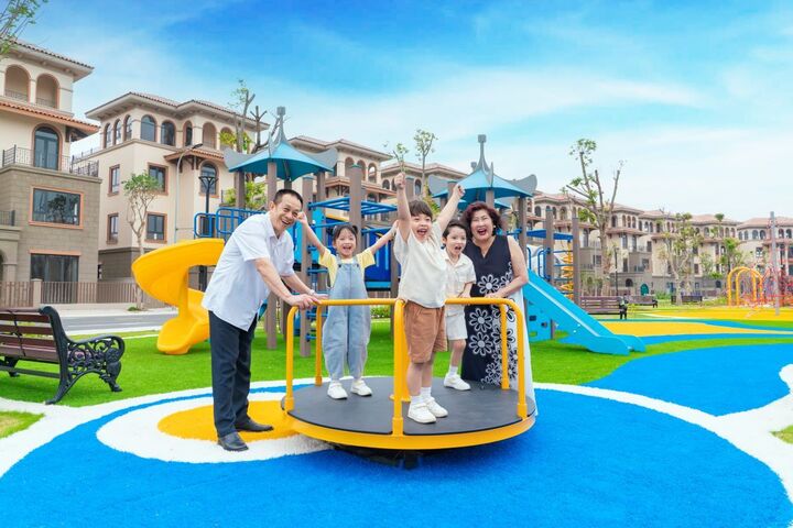 Cư dân Isla Bella sẽ được sống trong “vòng tay” của 5 công viên đậm chất Địa Trung Hải ngay bên thềm nhà.
