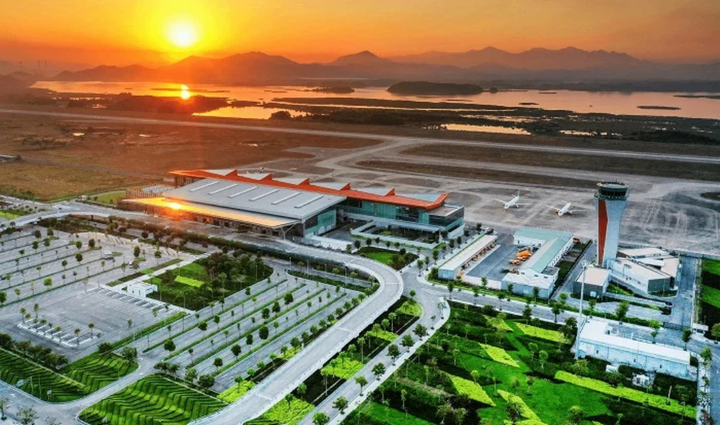 Sân bay quốc tế Vân Đồn. (Ảnh: Cục Hàng không).