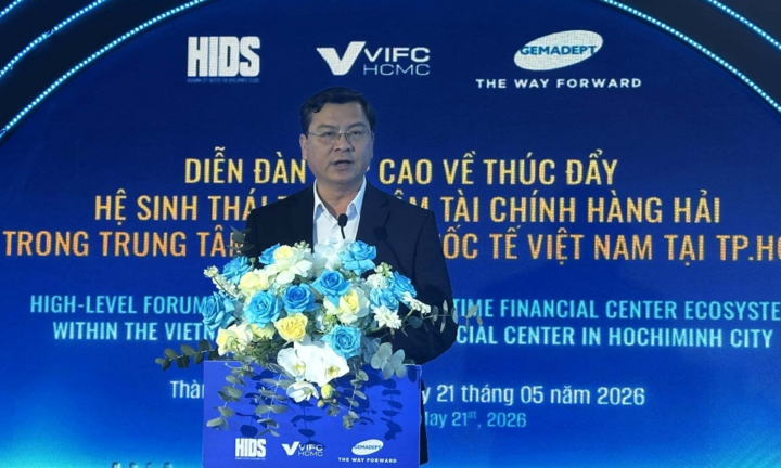 Ông Nguyễn Công Vinh, Phó Chủ tịch UBND TP.HCM: VIFC - HCMC không chỉ là nơi thu hút dòng vốn, mà còn trở thành trung tâm trung chuyển dòng vốn cho nền kinh tế biển Việt Nam.