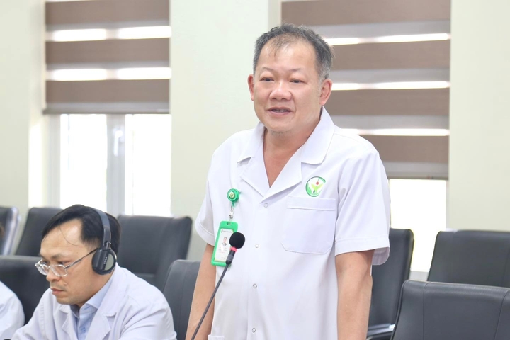 PGS.TS Dương Đức Hùng - Giám đốc Bệnh viện Hữu nghị Việt Đức.