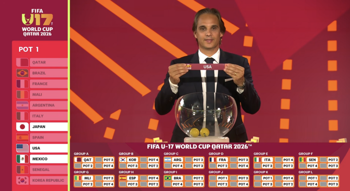 Cựu tuyển thủ Bồ Đào Nha Nuno Gomes bốc thăm cho các đội bóng.