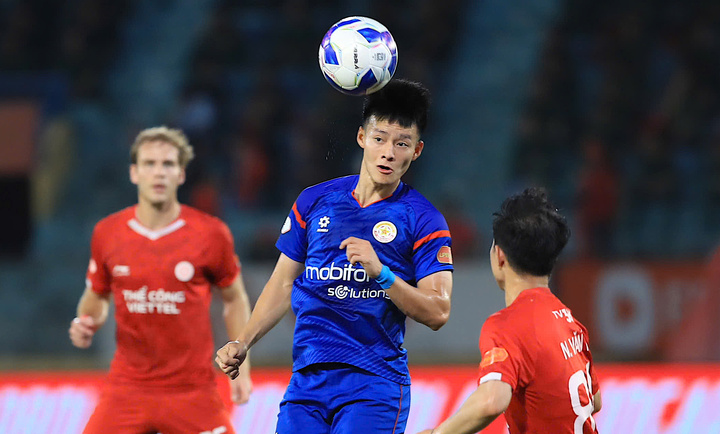 PVF CAND cầm hòa Thể Công Viettel.