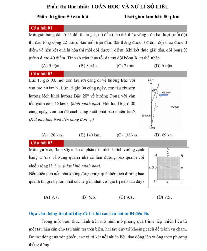 23 trường quân đội công bố đề tham khảo kỳ thi đánh giá năng lực đầu tiên - 2