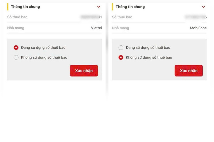 Các bước tự xác thực sim chính chủ trên ứng dụng VNeID - 3