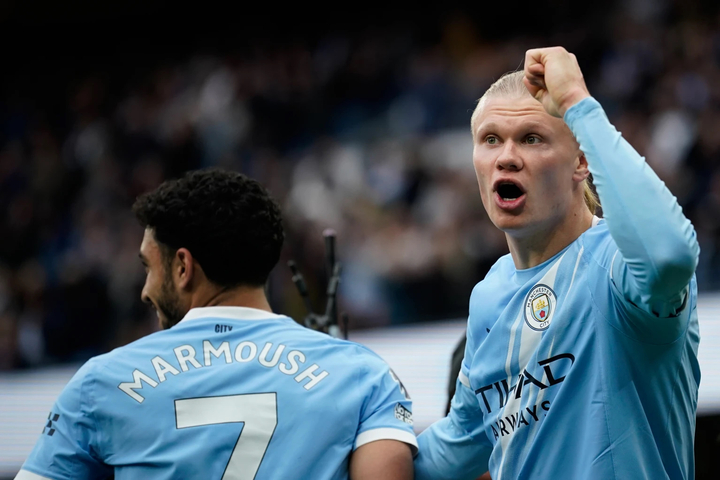 Man City hướng tới chiến thắng cuối cùng trước khi chia tay HLV Pep Guardiola. (Nguồn: AP)