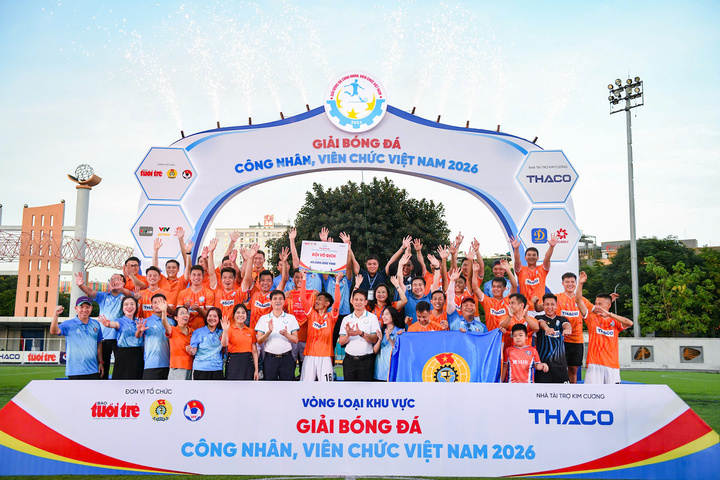 Công đoàn Ngân hàng Việt Nam giành chức vô địch vòng loại phía Bắc.