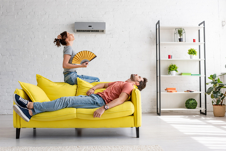 nhiều gia đình lắp điều hòa công suất không phù hợp nên bật điều hòa rất lâu mà phòng vẫn nóng.