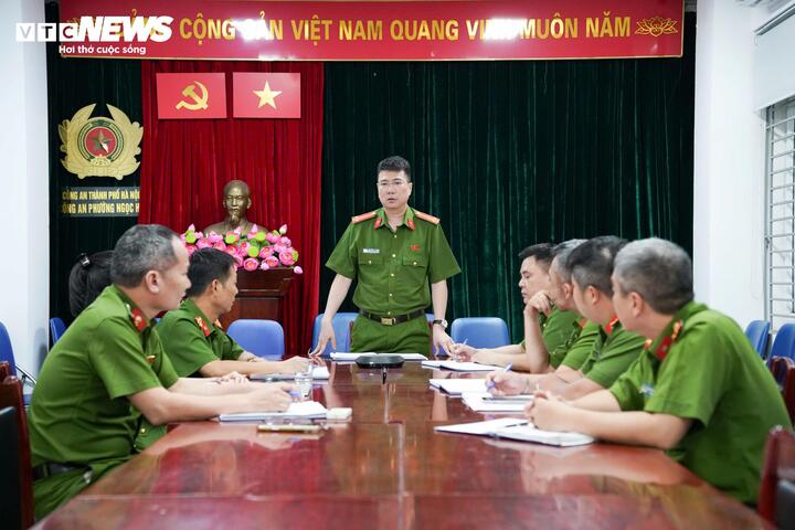 Công an phường Ngọc Hà hiện có gần 150 cán bộ chiến sĩ, được tổ chức thành 5 tổ công tác sau khi sáp nhập từ nhiều địa bàn cũ.