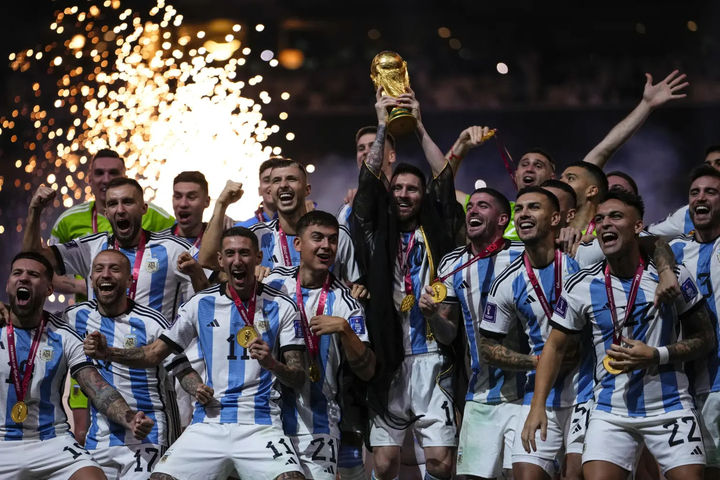 Argentina là đương kim vô địch World Cup. (Nguồn: AP)