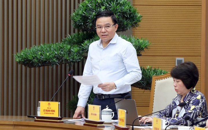 Bộ trưởng Bộ Công Thương Lê Mạnh Hùng.