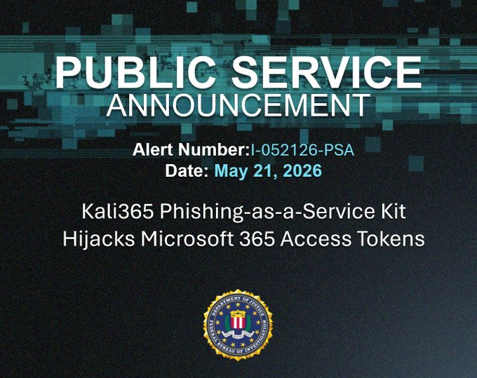 Cảnh báo của FBI cho người dùng Microsoft. (Nguồn FBI)